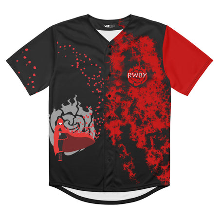 RWBY Ruby Rose Baseball Jersey