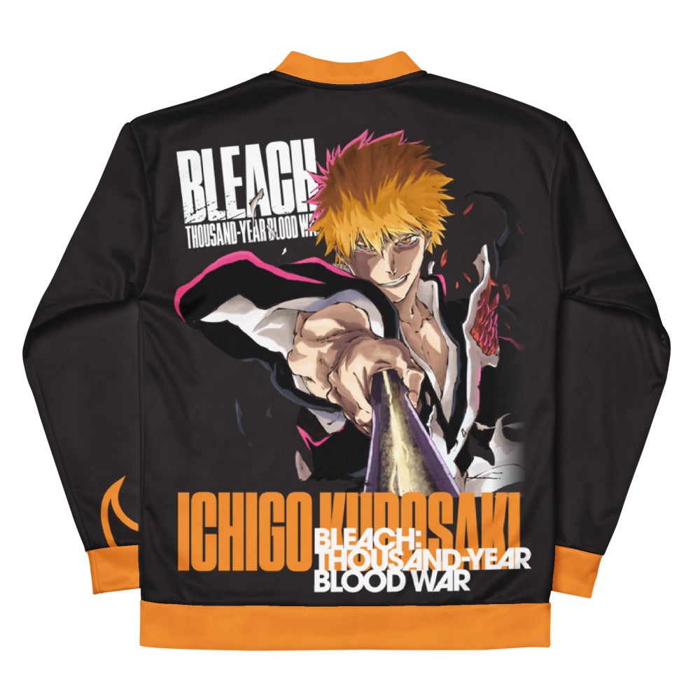 Bleach Jacket Examples BLEACH: Thousand-Year Blood War Ichigo Bomber Jacket