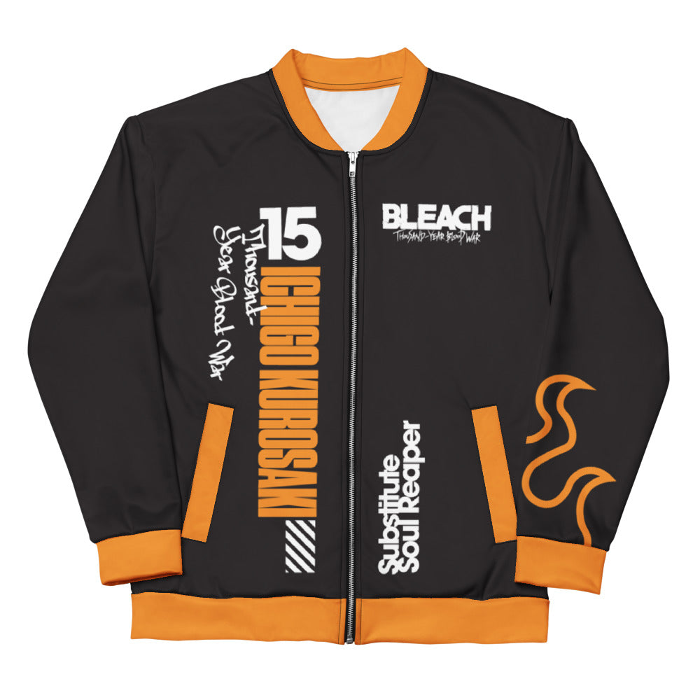 BLEACH: Thousand-Year Blood War Ichigo Bomber Jacket White
