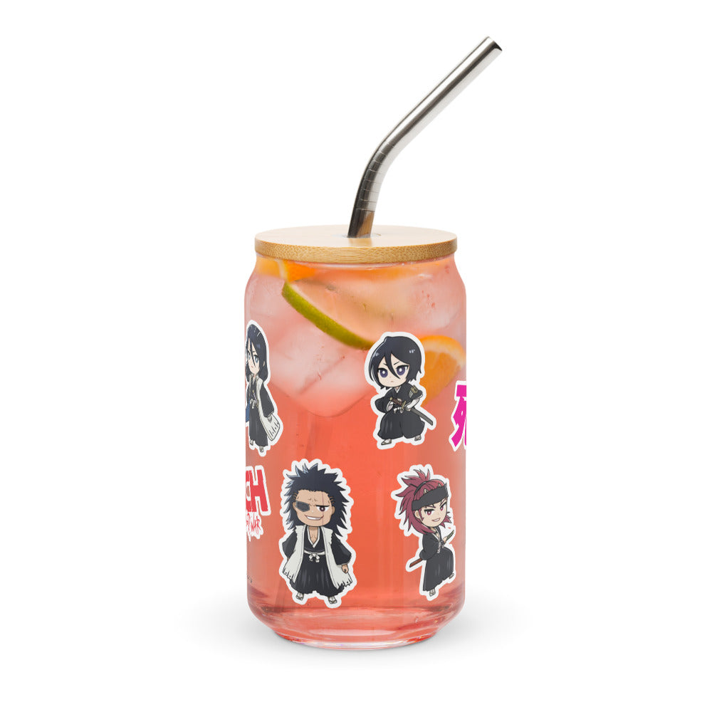 BLEACH: Thousand-Year Blood War Soul Reaper Chibi Can Shaped Glass