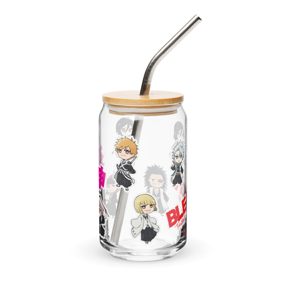 BLEACH: Thousand-Year Blood War Soul Reaper Chibi Can Shaped Glass