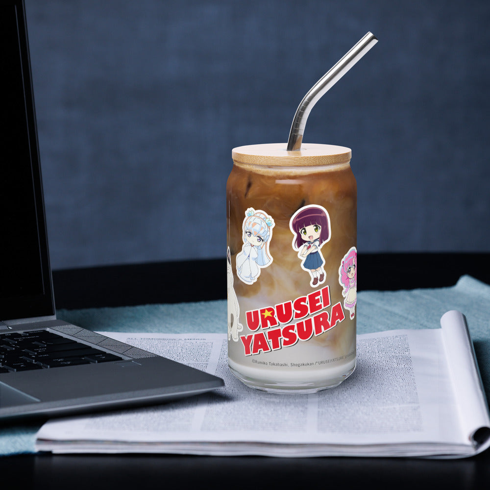 Urusei Yatsura Chibi Can-Shaped Glass