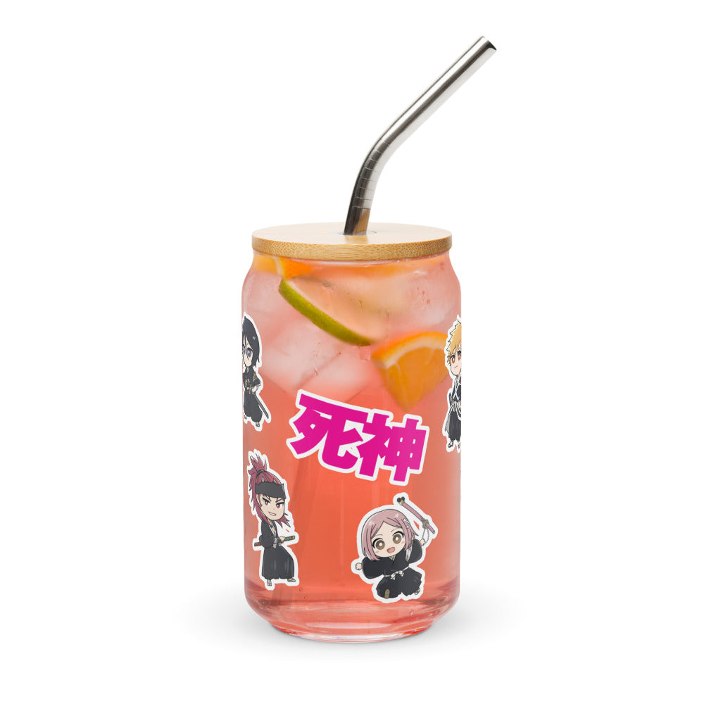 BLEACH: Thousand-Year Blood War Soul Reaper Chibi Can Shaped Glass