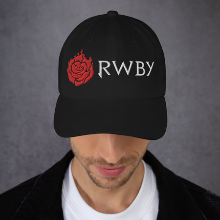 RWBY Ruby Rose Embroidered Dad Hat