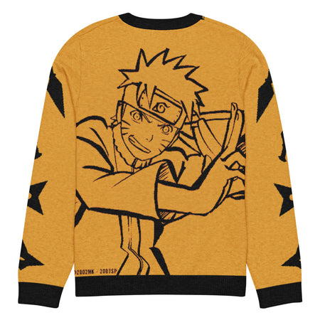 Naruto Shippuden Knit Holiday Sweater of Naruto Uzumaki