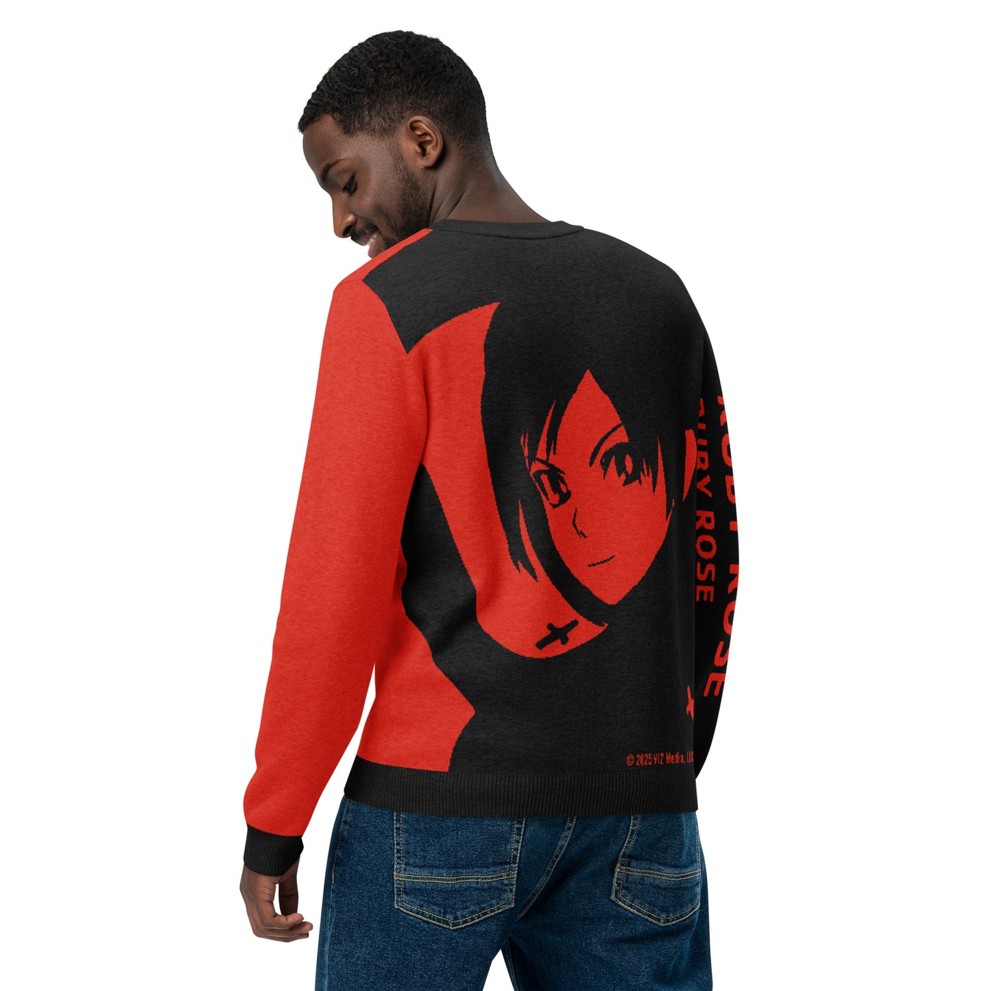 RWBY Knit Holiday Sweater of Ruby Rose