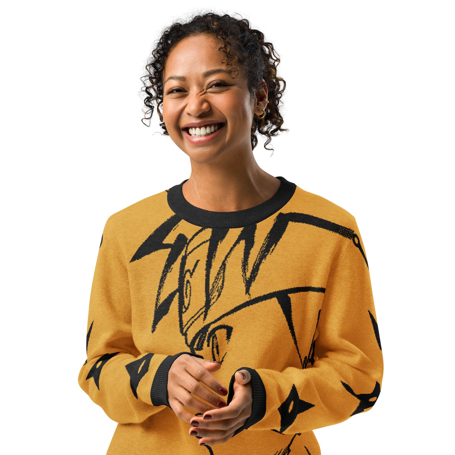 Naruto Shippuden Knit Holiday Sweater of Naruto Uzumaki