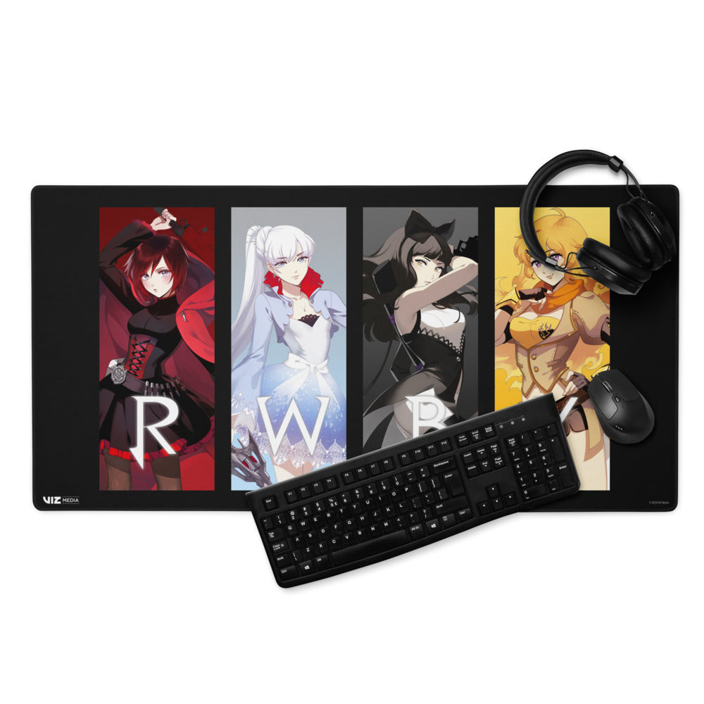 RWBY Volume 1 Key Art Gaming Mat