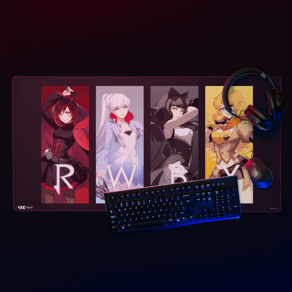 RWBY Volume 1 Key Art Gaming Mat