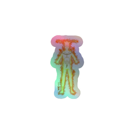 Naruto Shippuden Bijuu Mode Holographic Sticker