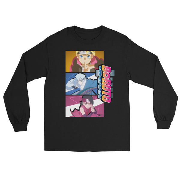 Boruto Naruto Next Generations Hand Seals Long Sleeve T-Shirt | VIZ Sh