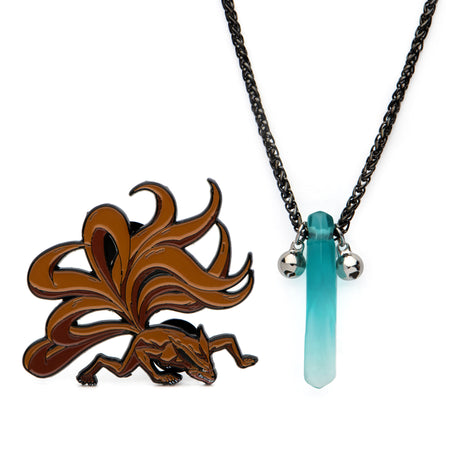Naruto Tsunades Necklace and Pin Set