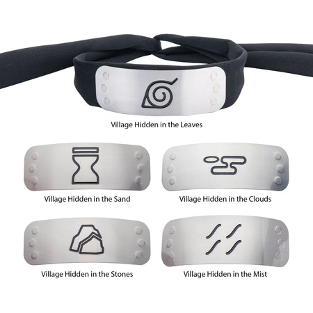 Naruto Shippuden Headband Collectors Set