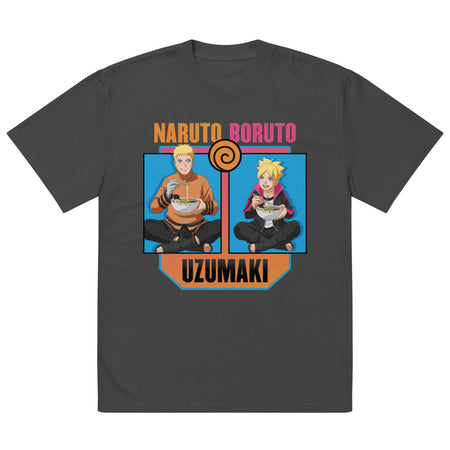 Boruto The Uzumakis Oversized Faded T-Shirt