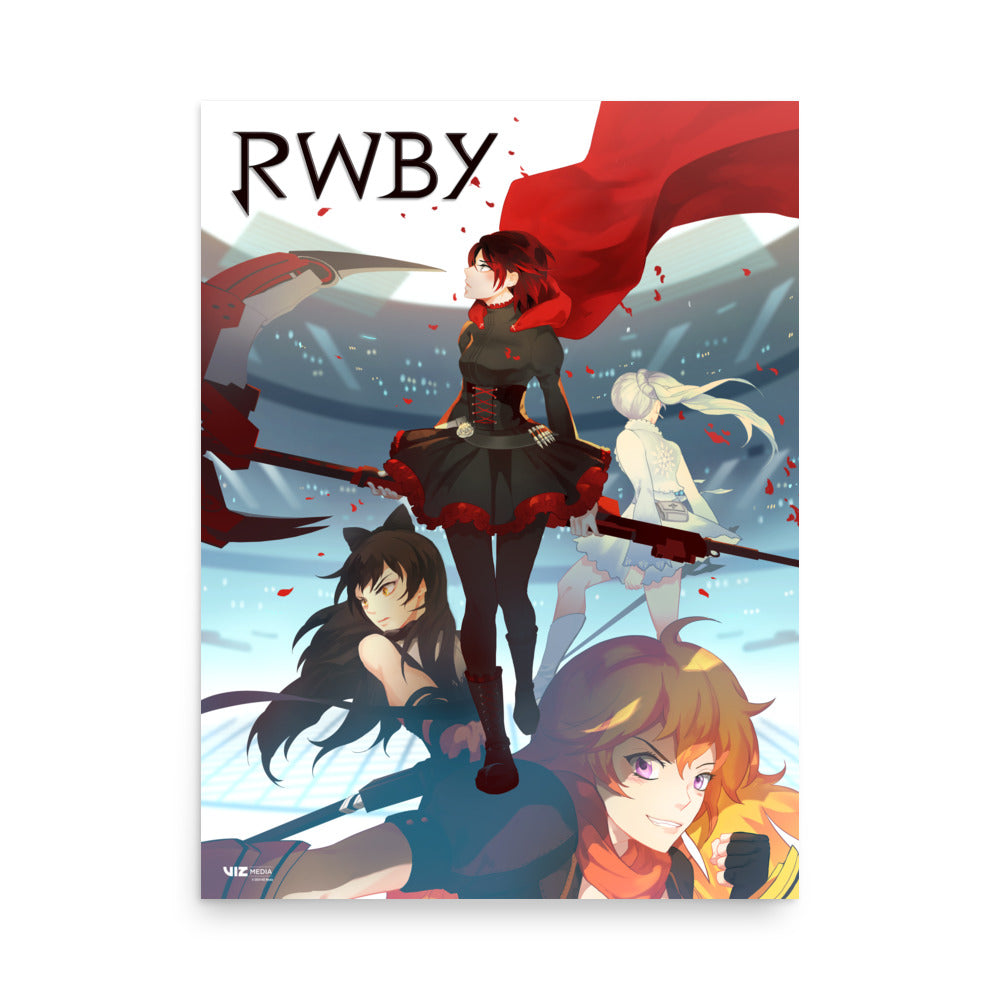 RWBY Volume 3 Key Art Premium Poster | VIZ Shop