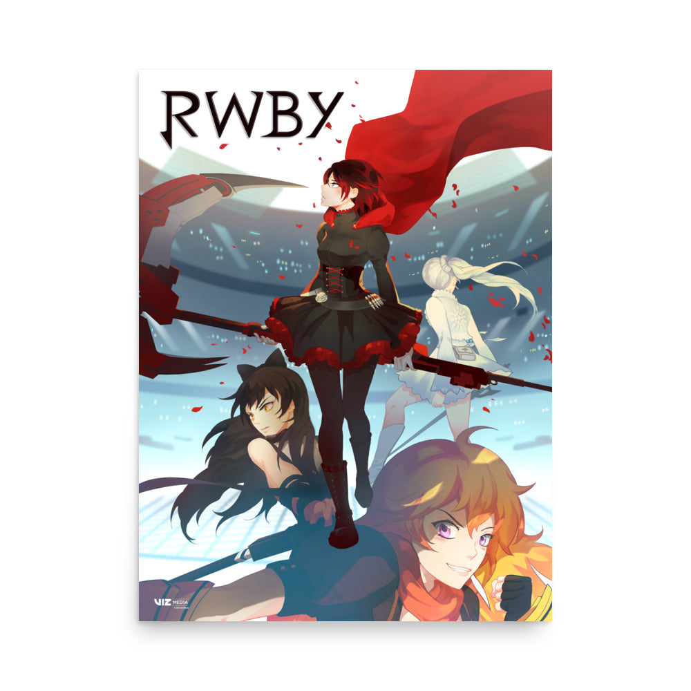 RWBY Volume 3 Key Art Premium Poster