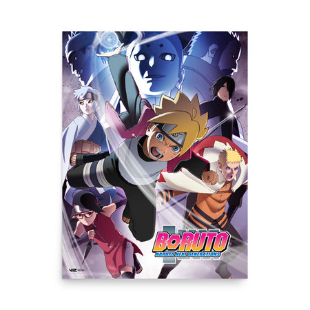 Boruto Rasengan Key Art Premium Poster