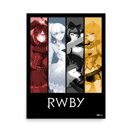 RWBY Volume 2 Key Art Premium Poster