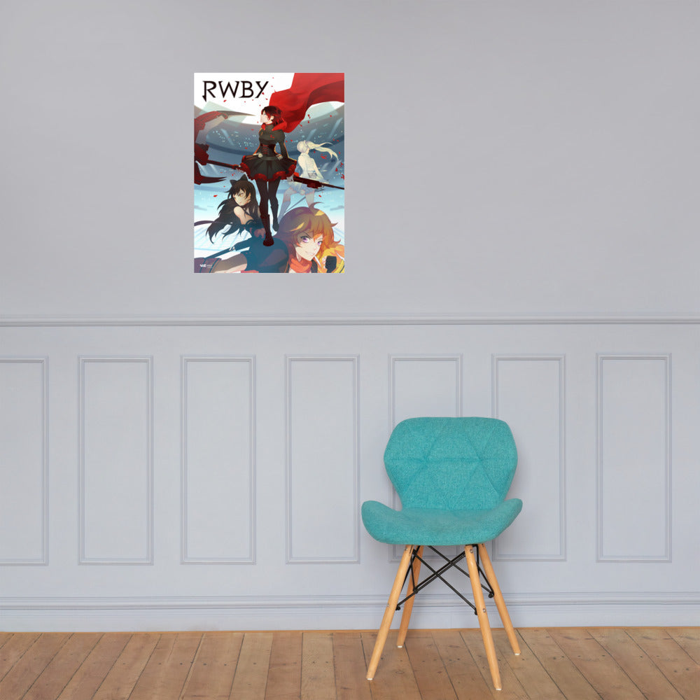 RWBY Volume 3 Key Art Premium Poster