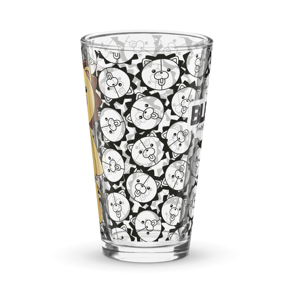 BLEACH: Thousand-Year Blood War Kon Pattern Pint Glass