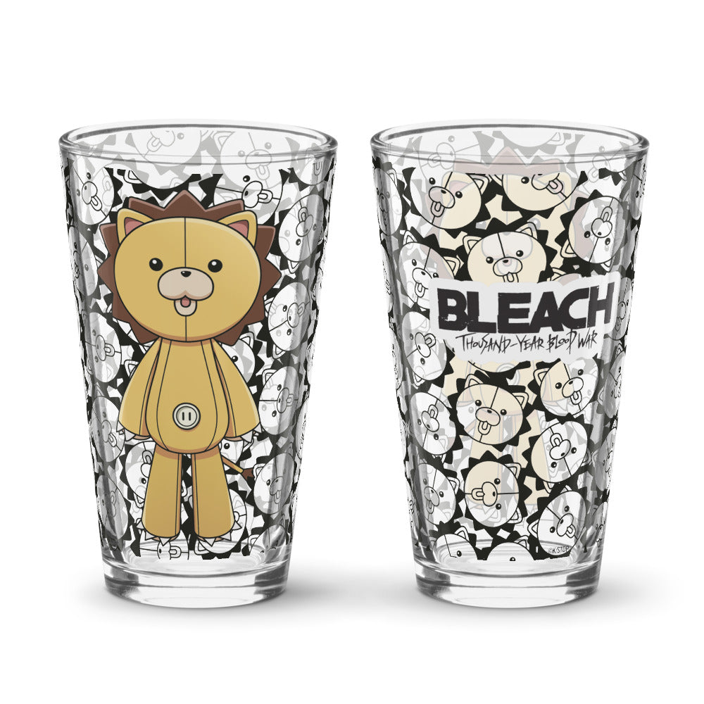 BLEACH: Thousand-Year Blood War Kon Pattern Pint Glass