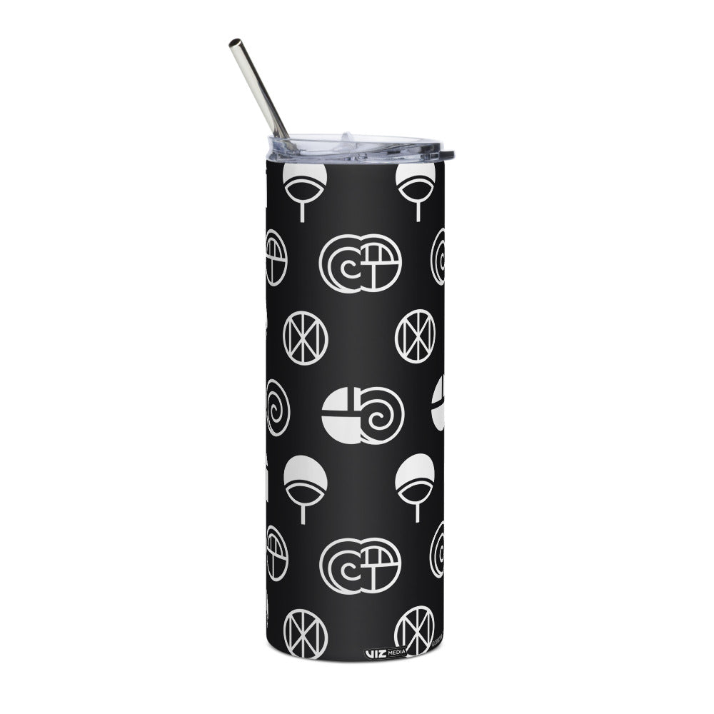 Boruto: Naruto Clan Symbols Stainless Steel Skinny Tumbler