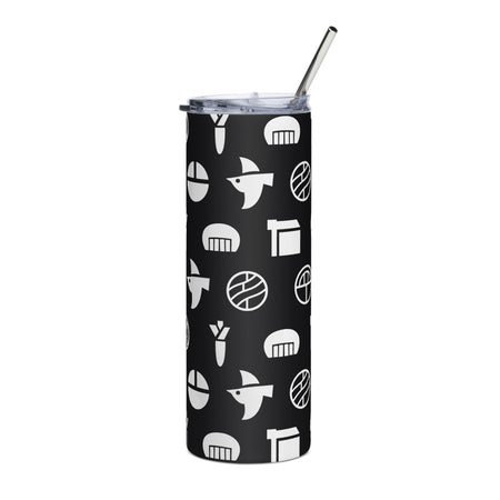 Boruto: Naruto Clan Symbols Stainless Steel Skinny Tumbler