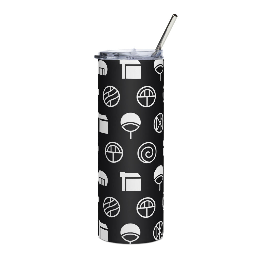 Boruto: Naruto Clan Symbols Stainless Steel Skinny Tumbler