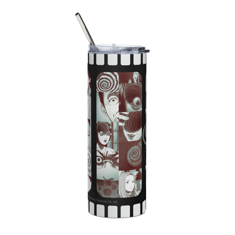 Uzumaki Stainless Steel Tumbler Film Strip