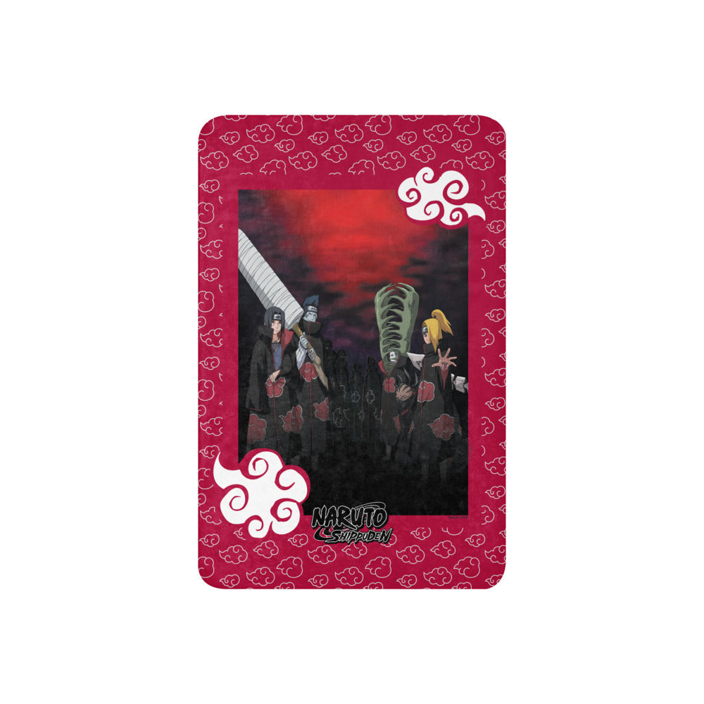 Naruto Shippuden Akatsuki Sherpa Blanket 37 in x 57 in