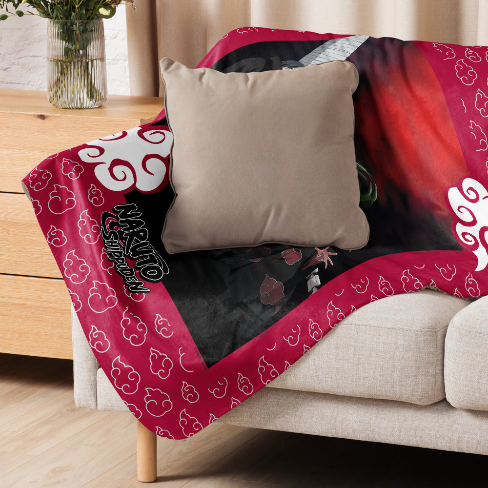 Naruto Shippuden Akatsuki Sherpa Blanket
