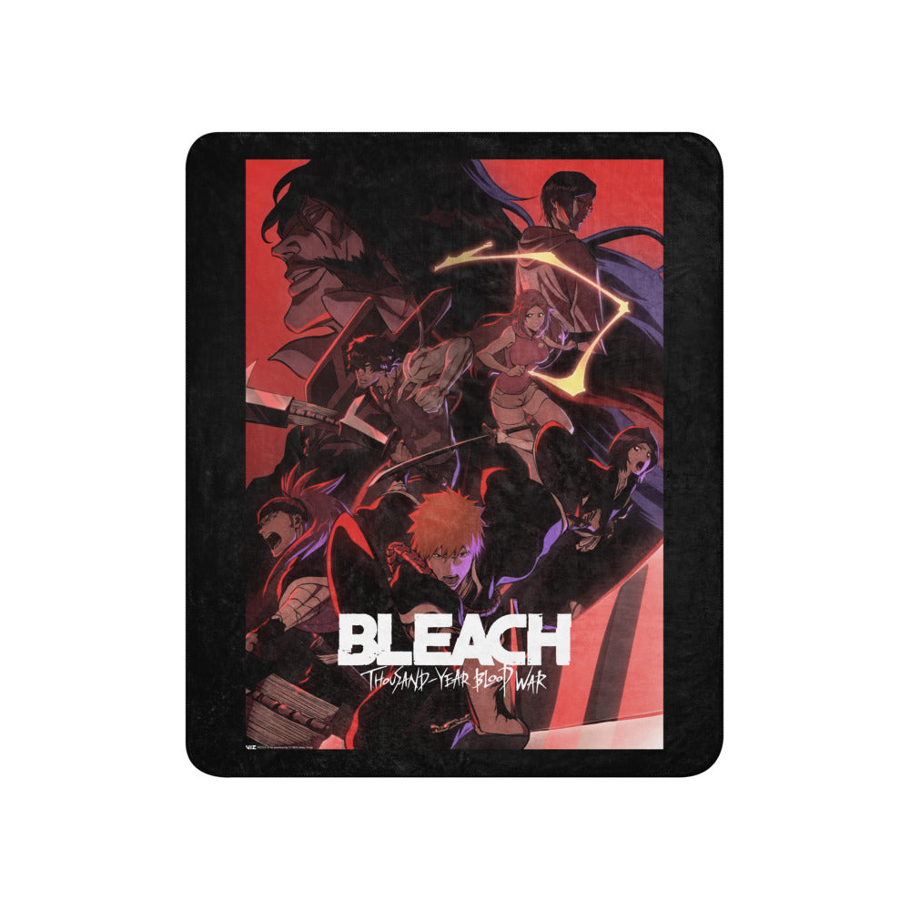 BLEACH: Thousand-Year Blood War Key Art Sherpa Blanket