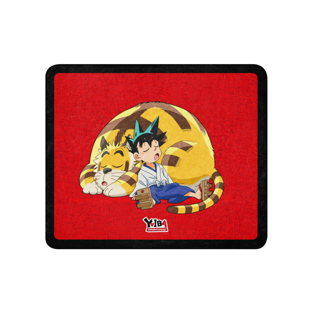 YAIBA: Samurai Legend Sherpa Blanket Yaiba & Kagetora