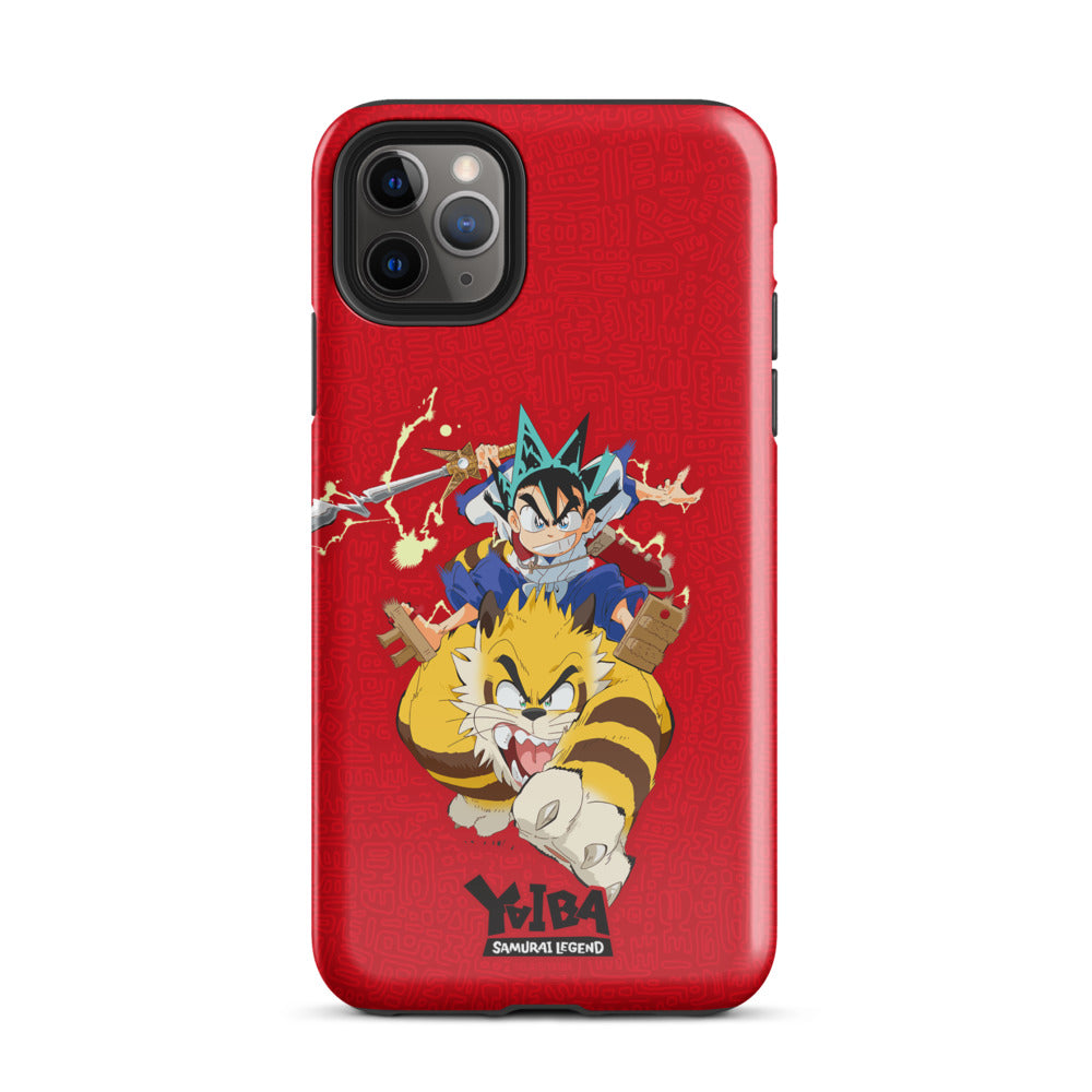YAIBA: Samurai Legend iPhone Tough Case - Yaiba & Kagetora  iPhone 11 Pro Max