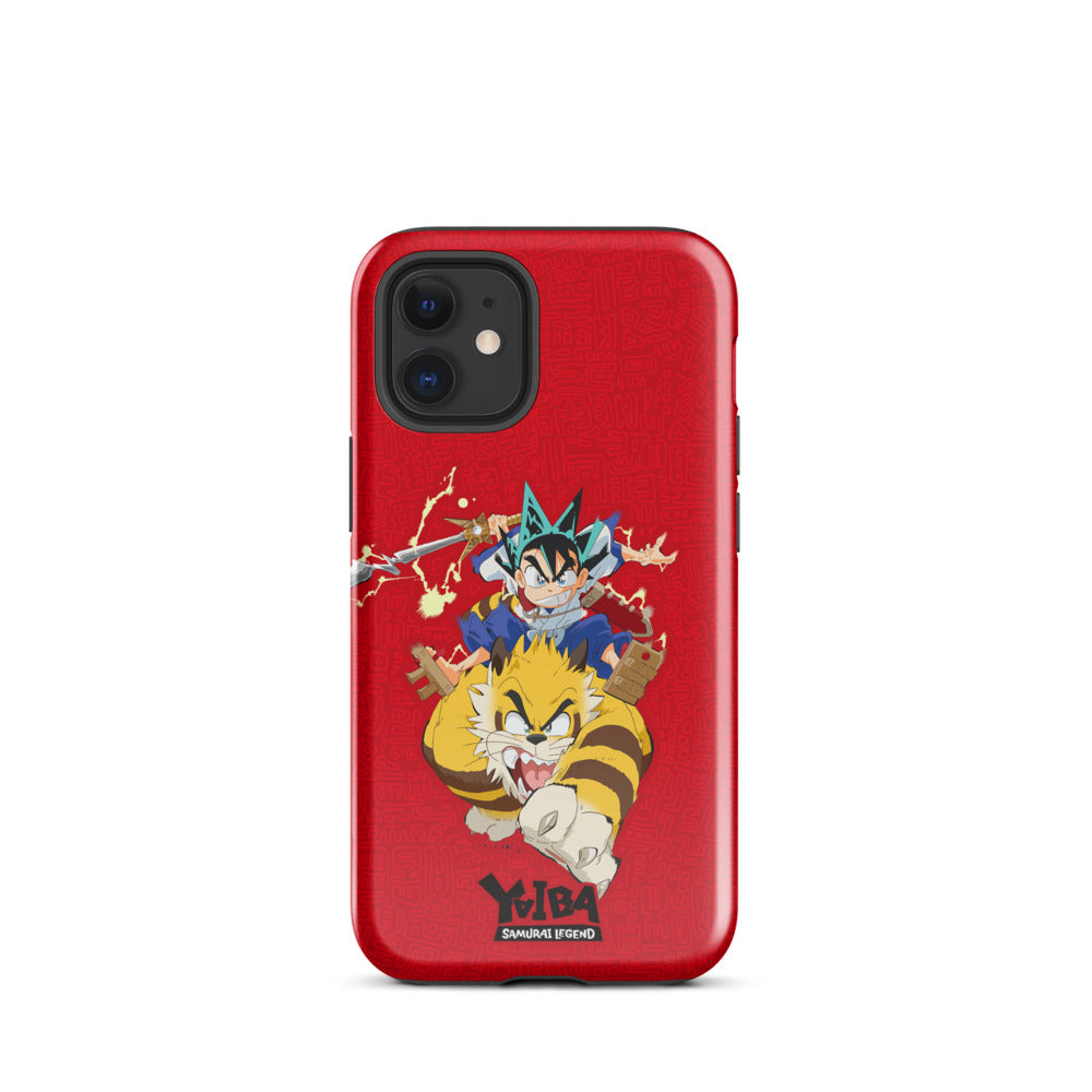YAIBA: Samurai Legend iPhone Tough Case - Yaiba & Kagetora  iPhone 12 Mini