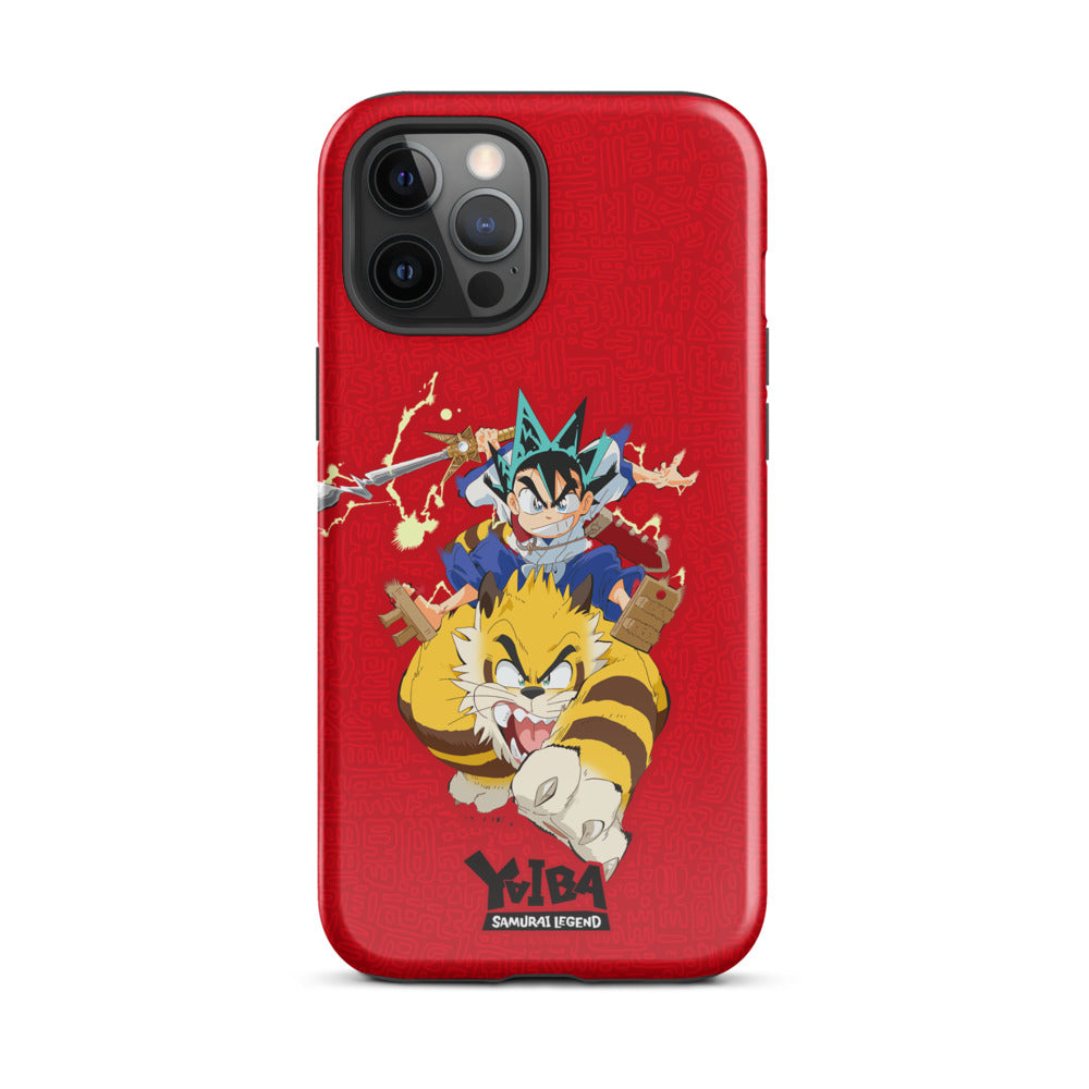 YAIBA: Samurai Legend iPhone Tough Case - Yaiba & Kagetora  iPhone 12 Pro Max
