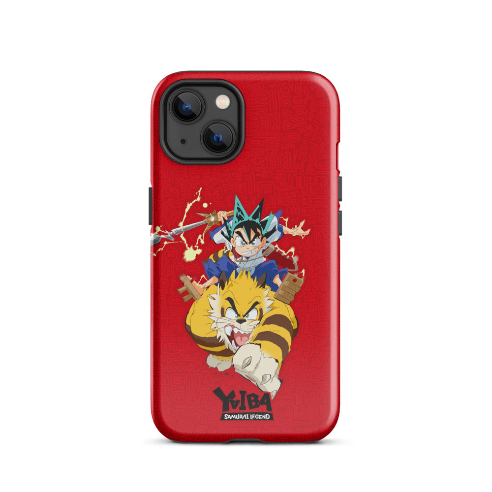 YAIBA: Samurai Legend iPhone Tough Case - Yaiba & Kagetora  iPhone 13