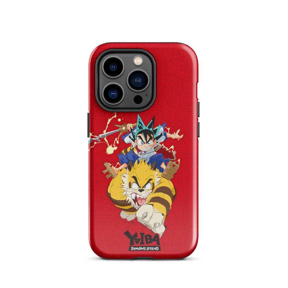 YAIBA: Samurai Legend iPhone Tough Case - Yaiba & Kagetora  iPhone 14 Pro