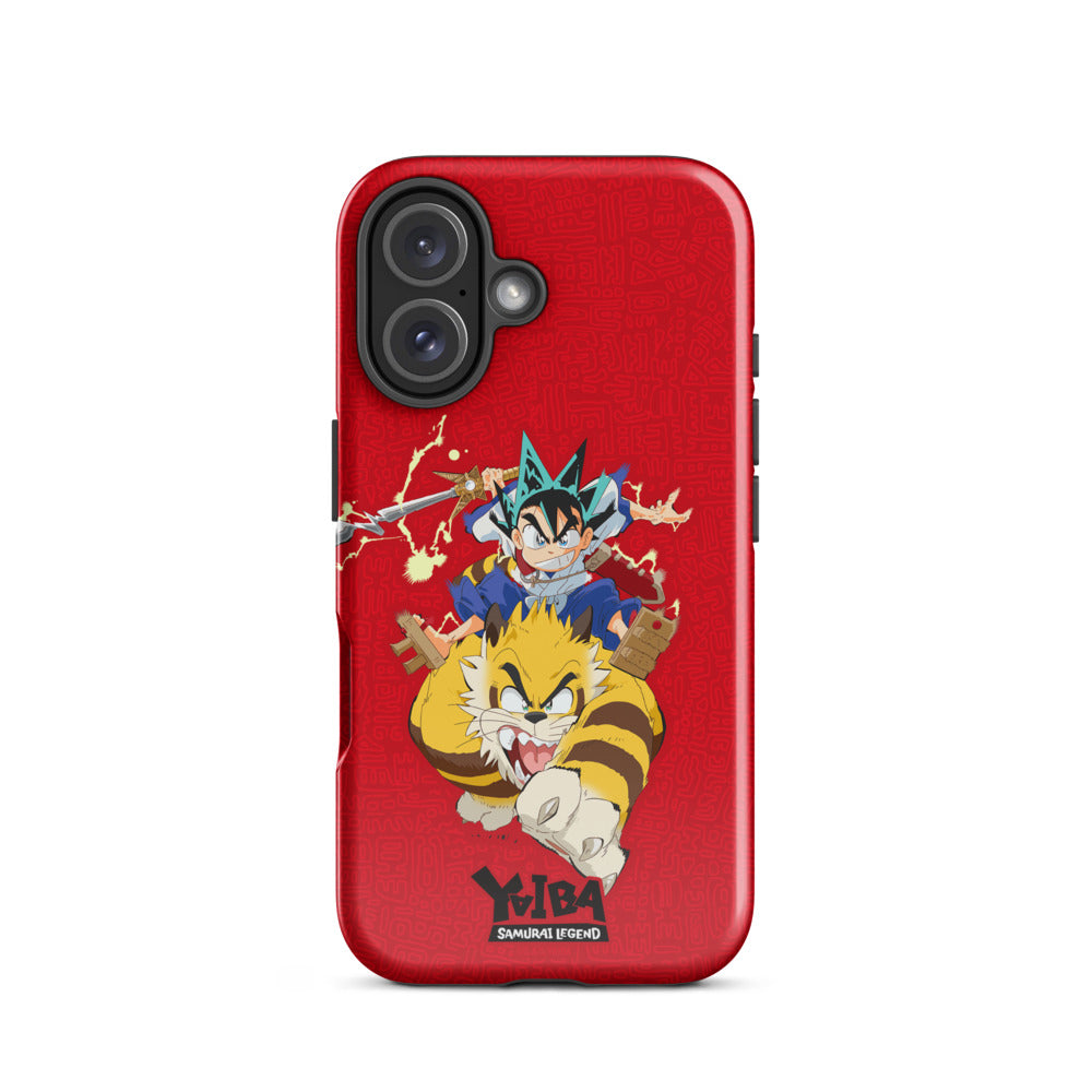 YAIBA: Samurai Legend iPhone Tough Case - Yaiba & Kagetora  iPhone 16