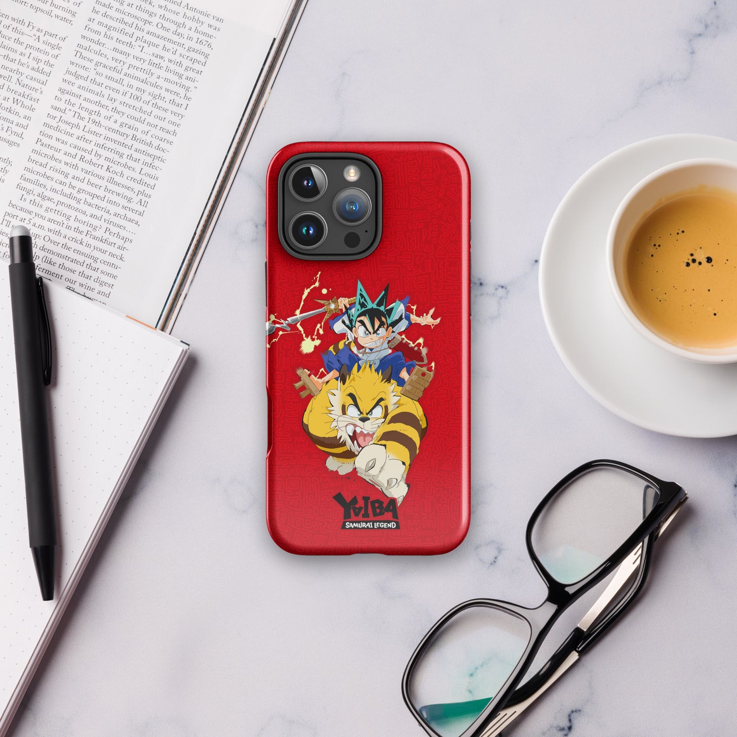 YAIBA: Samurai Legend iPhone Tough Case - Yaiba & Kagetora