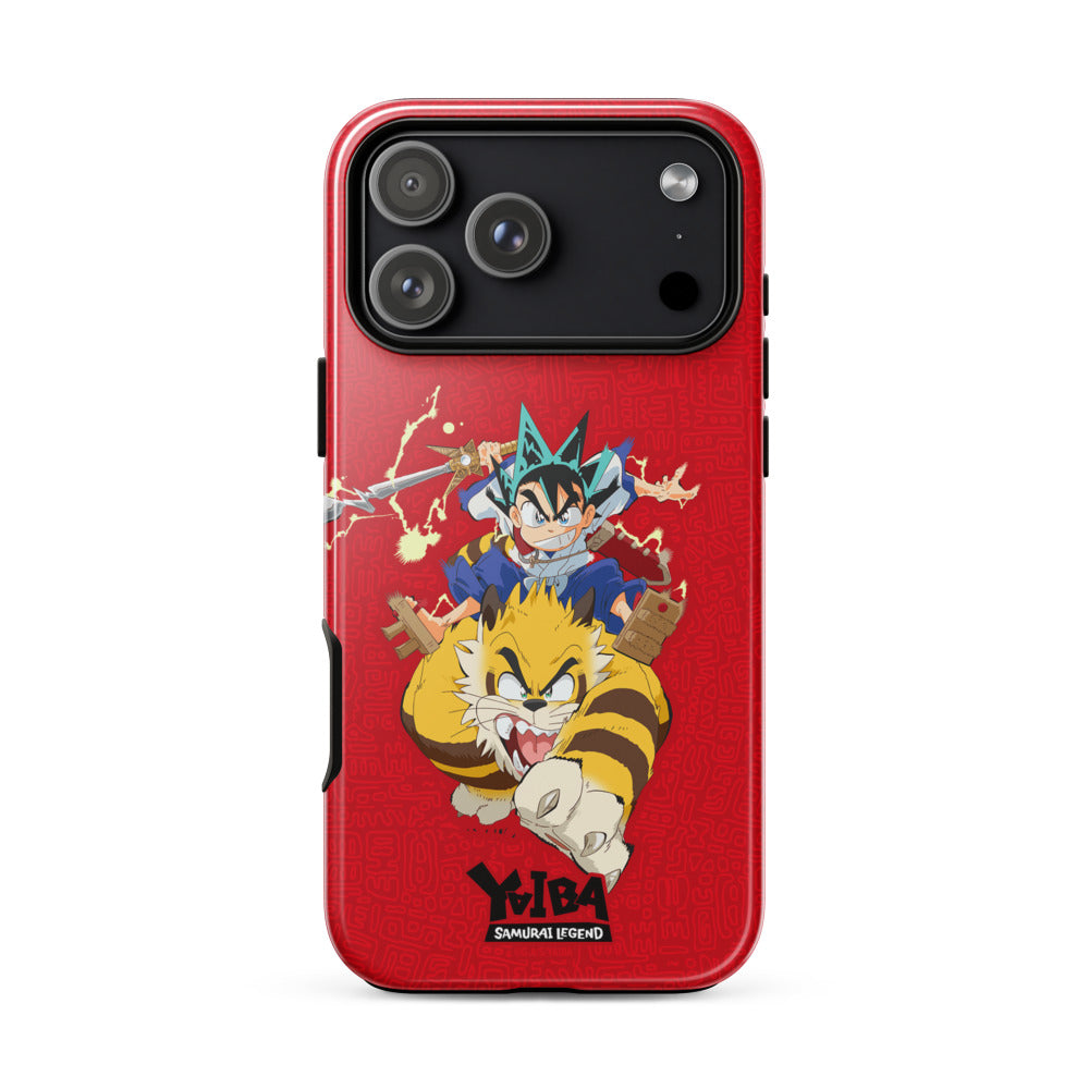 YAIBA: Samurai Legend iPhone Tough Case - Yaiba & Kagetora