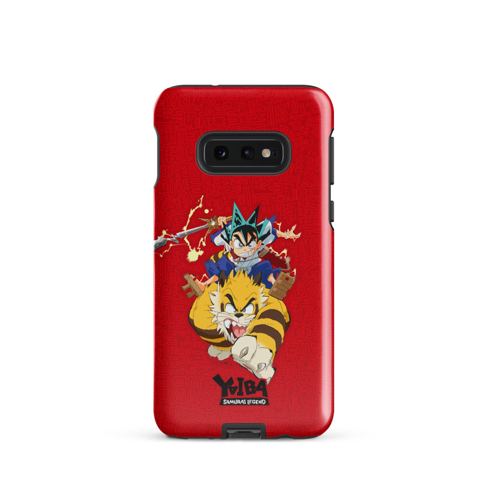 YAIBA: Samurai Legend Samsung Tough Case - Yaiba & Kagetora Samsung Galaxy S10e