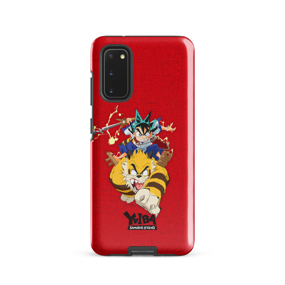 YAIBA: Samurai Legend Samsung Tough Case - Yaiba & Kagetora Samsung Galaxy S20