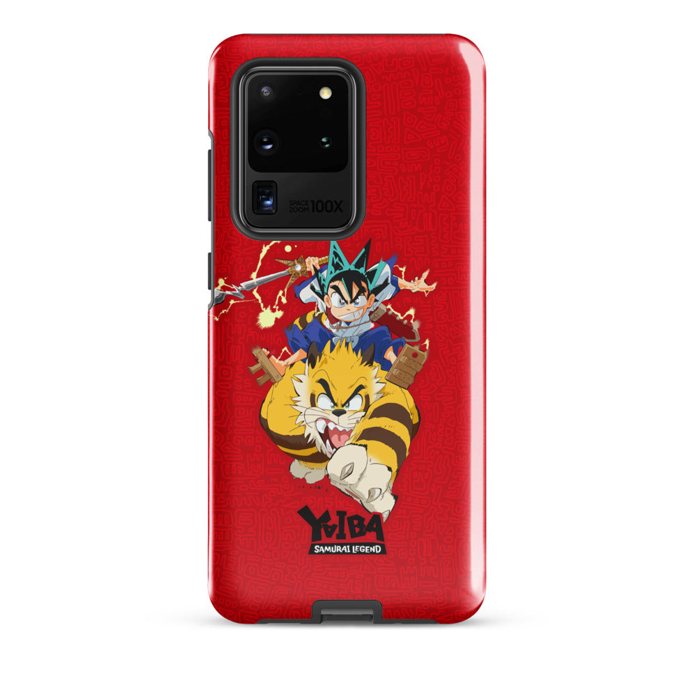 YAIBA: Samurai Legend Samsung Tough Case - Yaiba & Kagetora Samsung Galaxy S20 Ultra