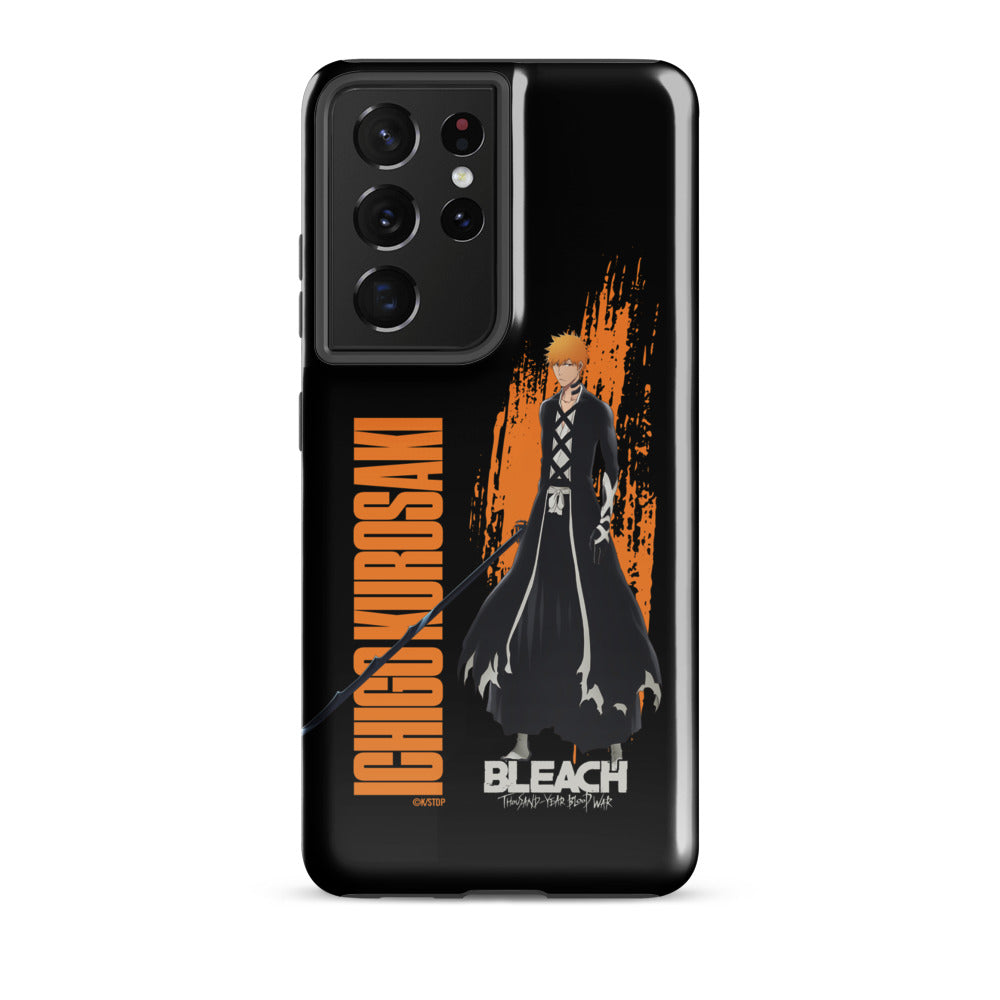 BLEACH: Thousand Year Blood War Ichigo Kurosaki Samsung Tough Phone Case Samsung Galaxy S21 Ultra