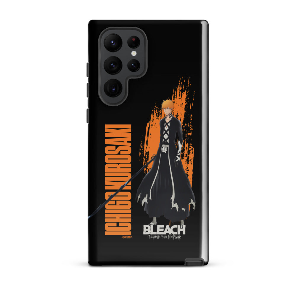 BLEACH: Thousand Year Blood War Ichigo Kurosaki Samsung Tough Phone Case Samsung Galaxy S22 Ultra