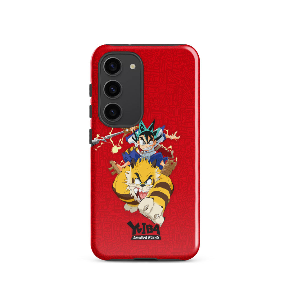 YAIBA: Samurai Legend Samsung Tough Case - Yaiba & Kagetora Samsung Galaxy S23