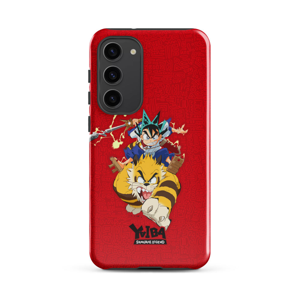 YAIBA: Samurai Legend Samsung Tough Case - Yaiba & Kagetora Samsung Galaxy S23 Plus