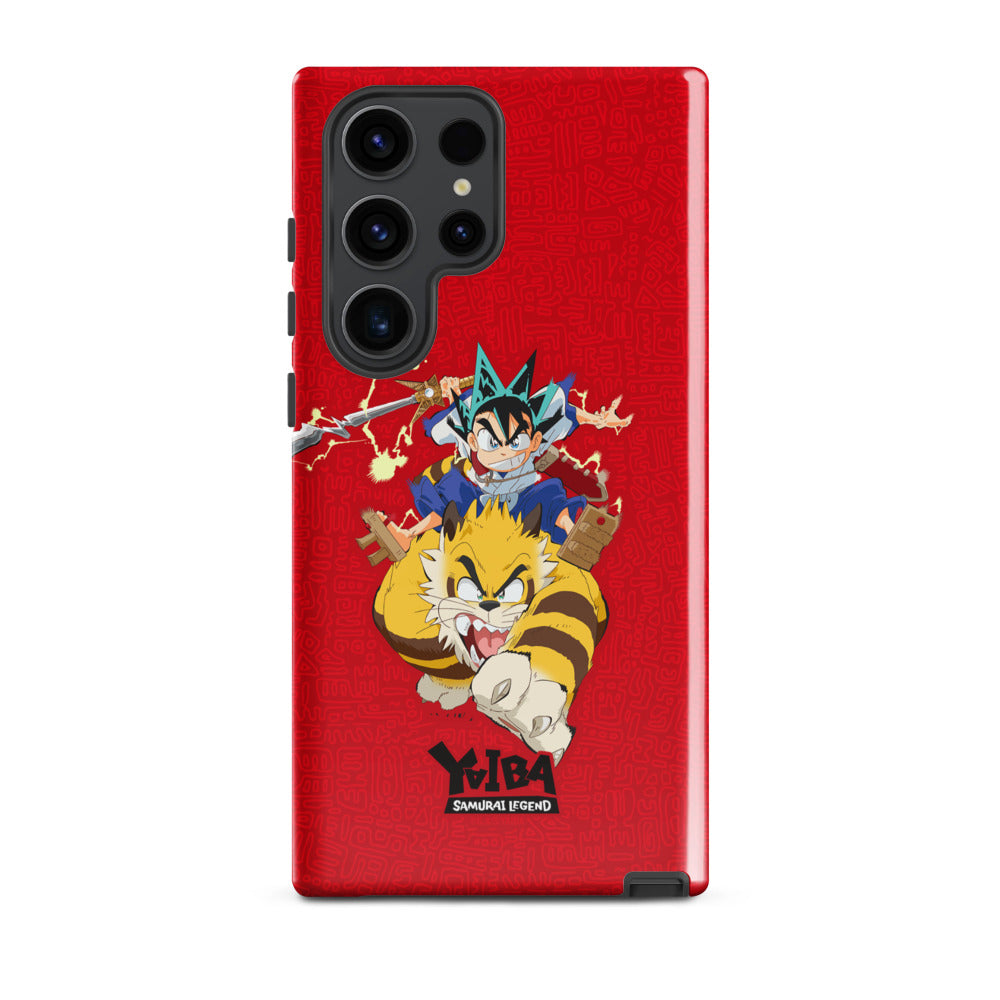 YAIBA: Samurai Legend Samsung Tough Case - Yaiba & Kagetora Samsung Galaxy S23 Ultra