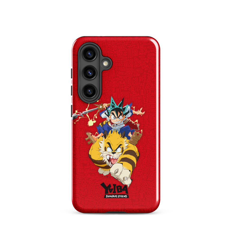 YAIBA: Samurai Legend Samsung Tough Case - Yaiba & Kagetora Samsung Galaxy S24